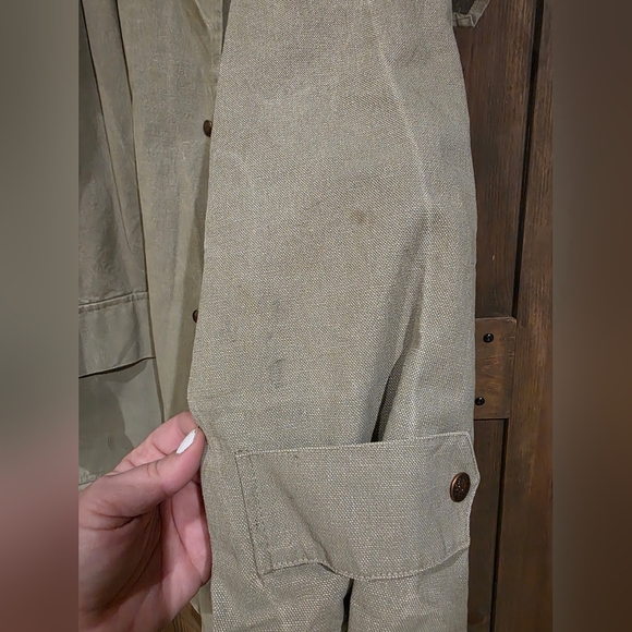 Vtg Austrailian Outback Trading Co. Western Duster Size Medium - Picture 5 of 10